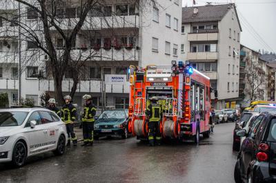 Stuttgart West: Kuechenbrand fordert eine Verletzte